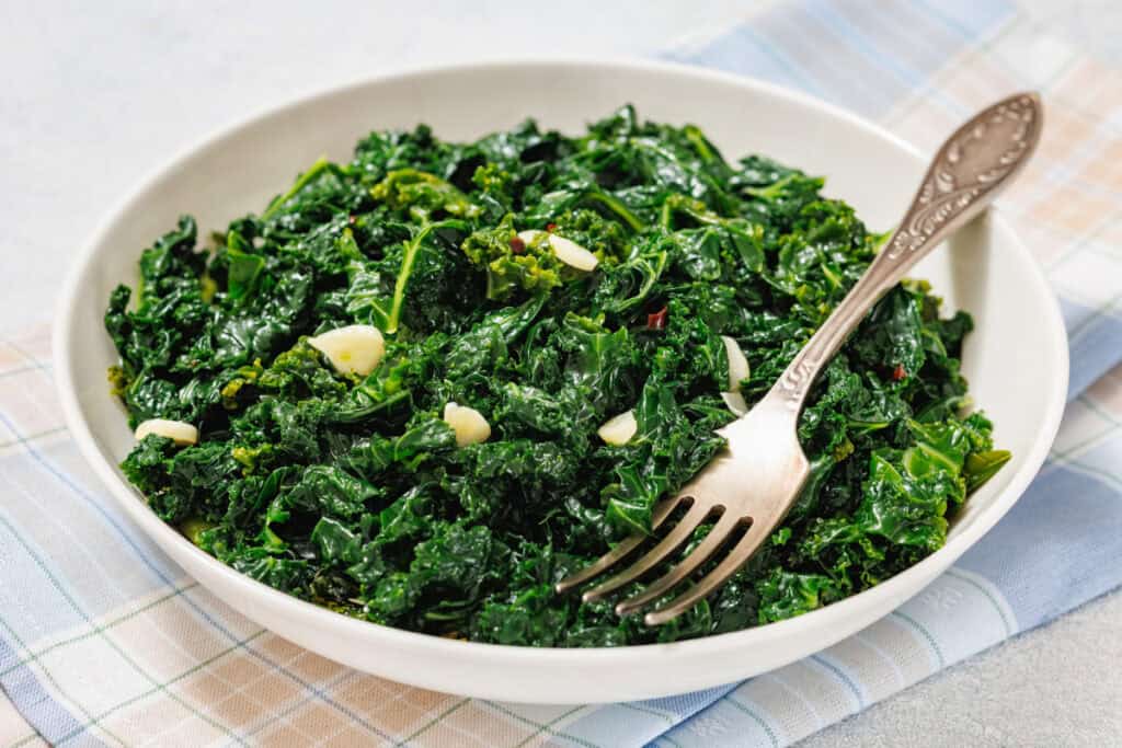 Photo of Sauteed Kale.