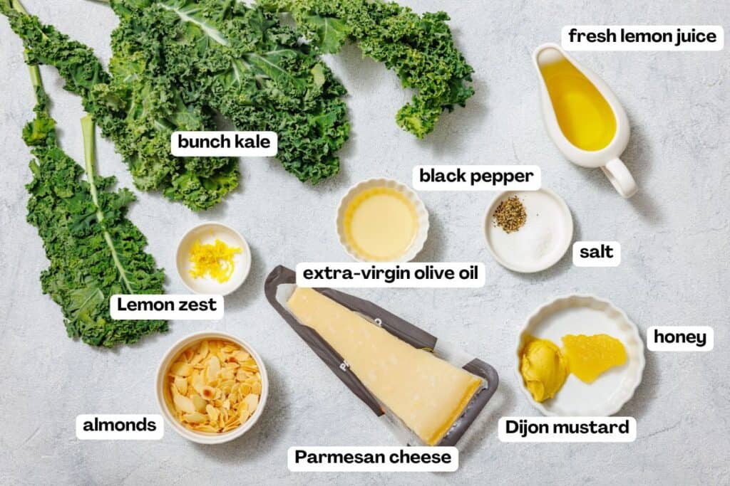 Ingredient photo for Kale Salad with Lemon.