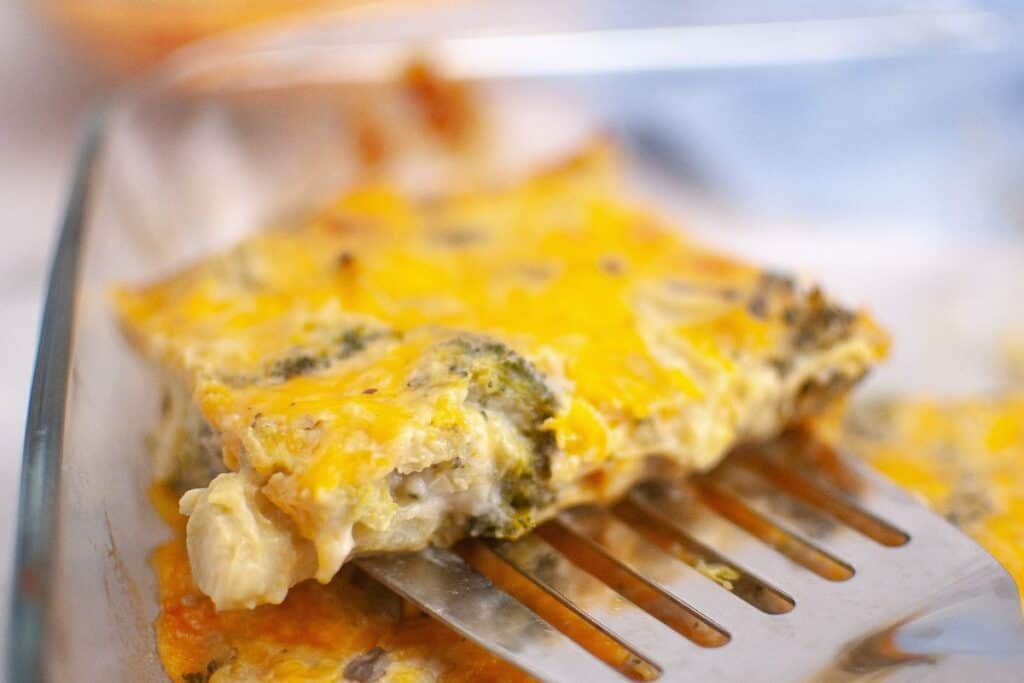A casserole dish.