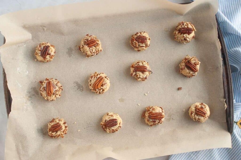 Place the cookies 2 inches apart on ungreased baking sheets.
