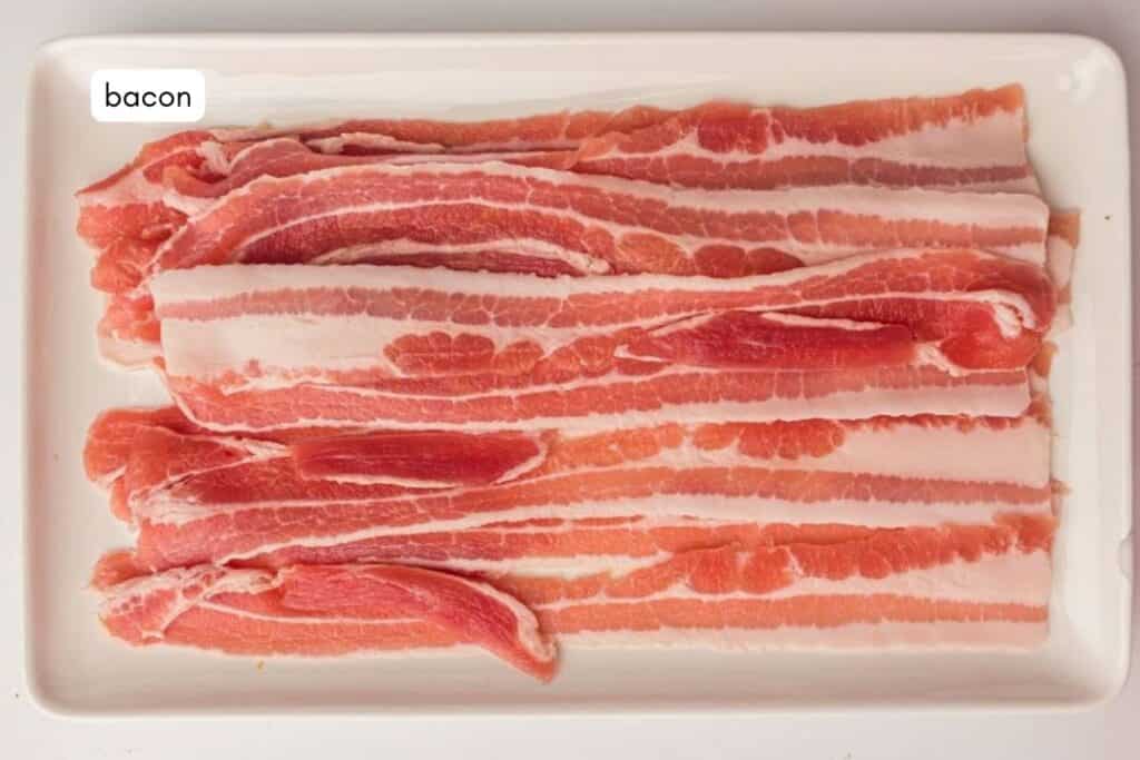 Cut bacon