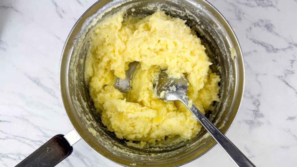 Season with salt and pepper, tasting as you go since the cottage cheese carries some salt of its own.